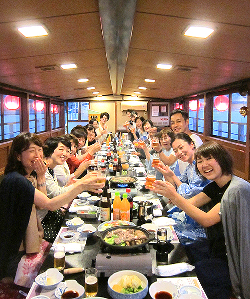 カレッジイベント「2016年 屋形船納涼祭」