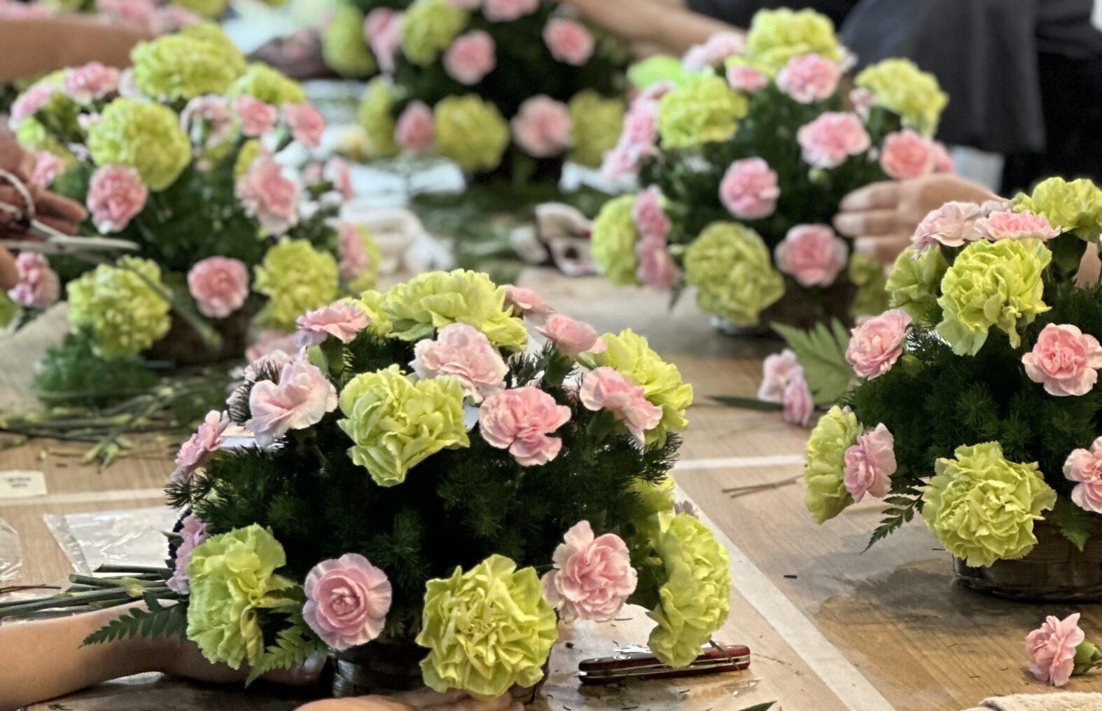 国家資格「フラワー装飾技能⼠」3級　受講⽣募集