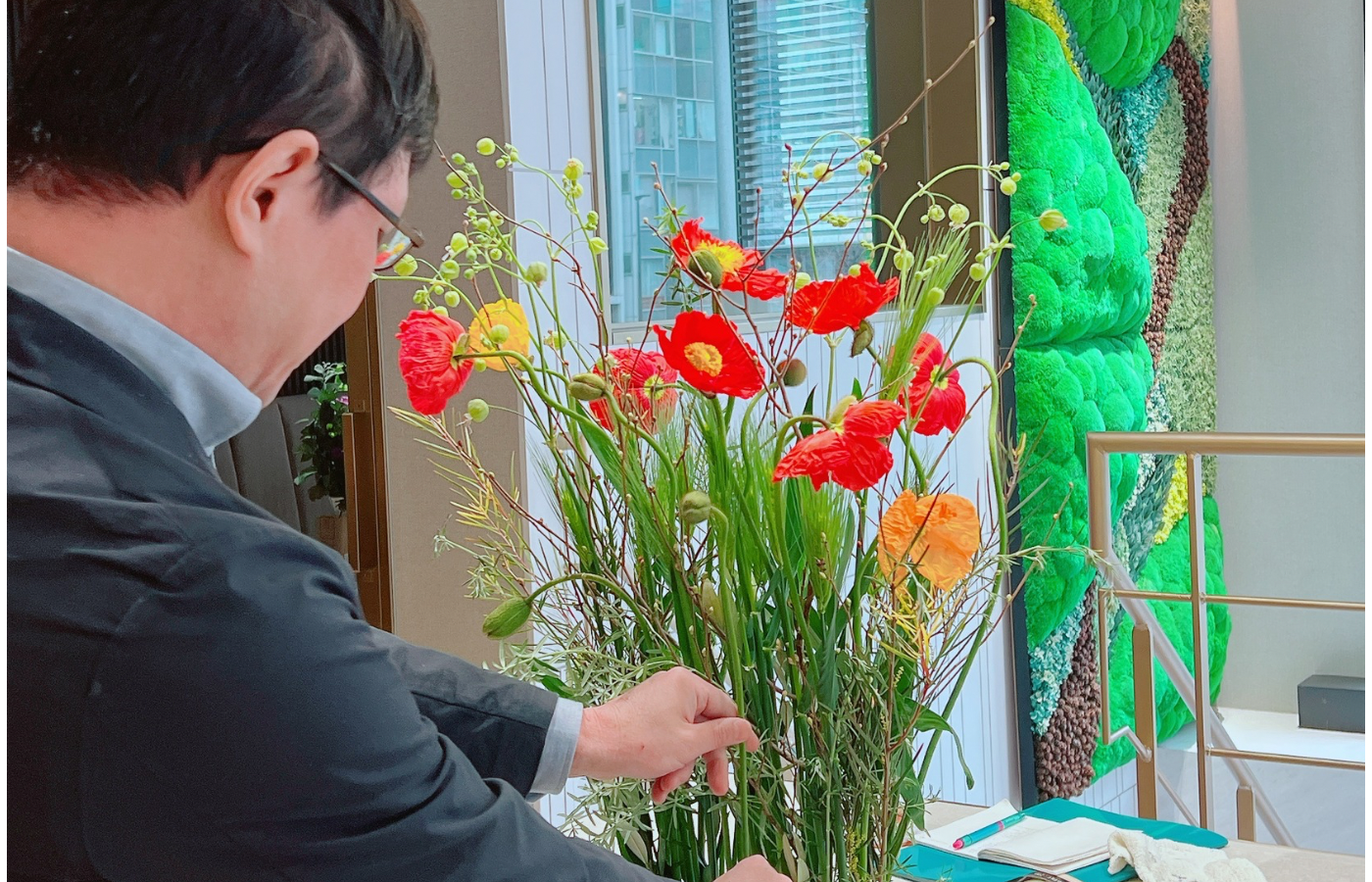 【2月レッスン】ポピーが満開