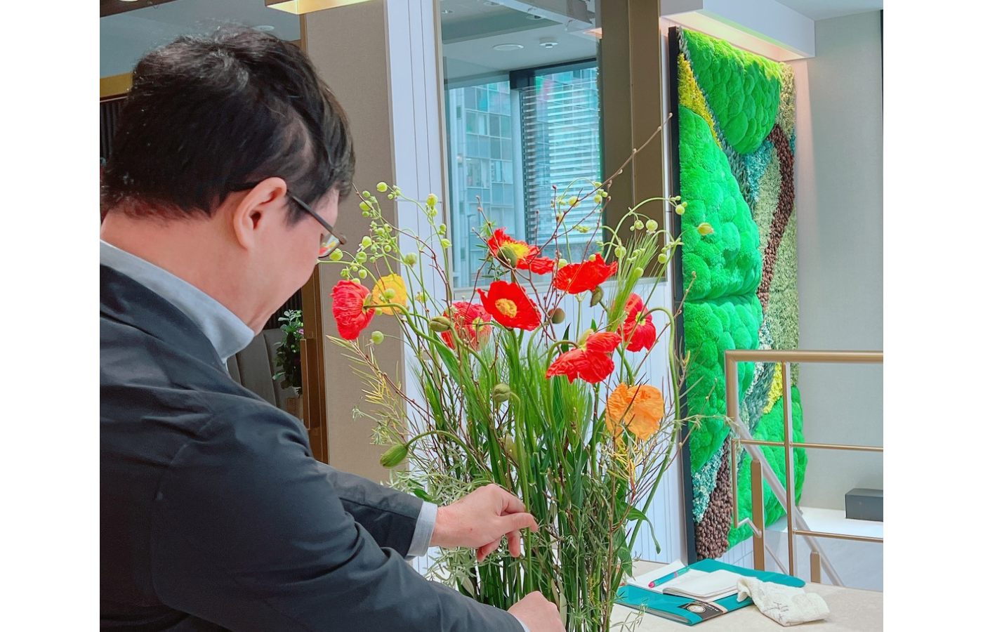 【2月レッスン】ポピーが満開